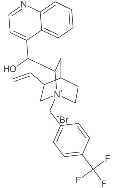 (1S,2R,4S,5R)-2-((S)-羟基(喹啉-4-基)甲基)-1-(4-(三氟甲基)苄基)-5-乙烯基奎宁环-1-溴化铵