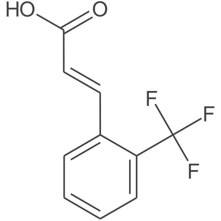 反式-3-(2-三氟甲基苯基)丙烯酸