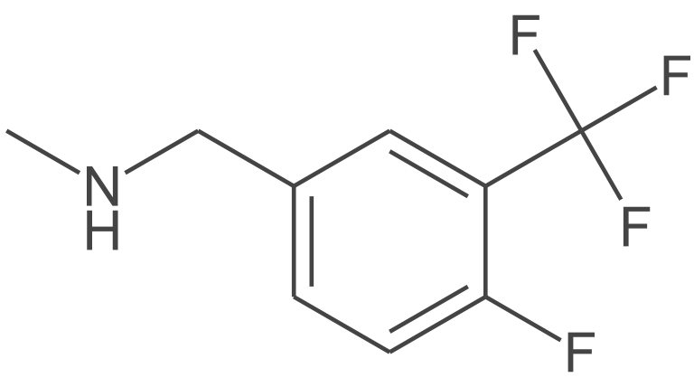 1-(4-氟-3-(三氟甲基)苯基)-N-甲基甲胺