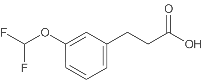 3-[3-(二氟甲氧基)苯基]丙酸
