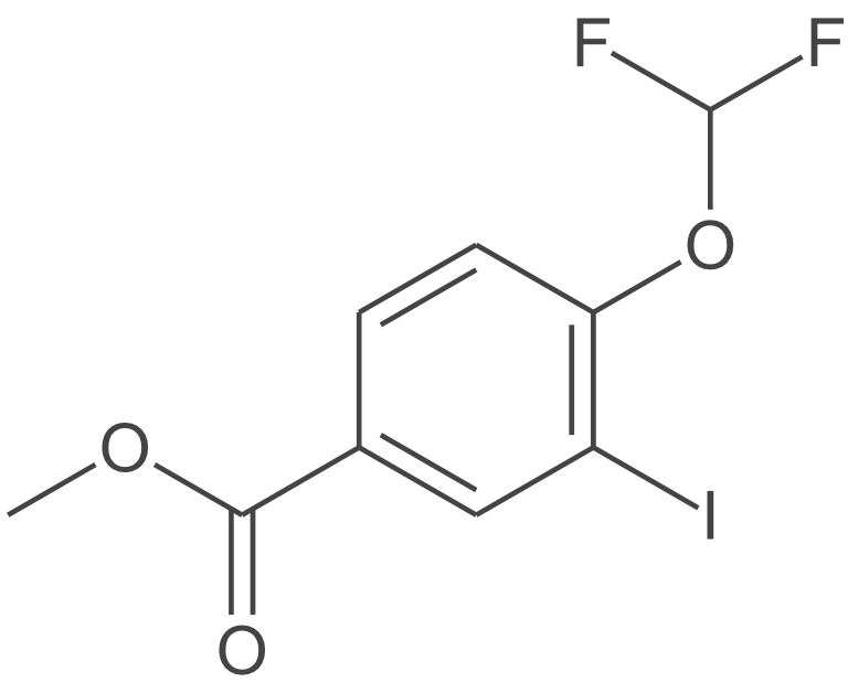 4-(二氟甲氧基)-3-碘苯甲酸甲酯