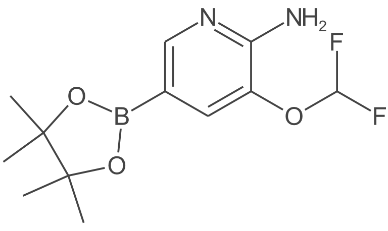 3-(二氟甲氧基)-5-(4,4,5,5-四甲基-1,3,2-二氧杂硼烷-2-基)吡啶-2-胺