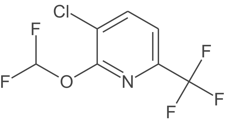 3-氯-2-（二氟甲氧基）-6-（三氟甲基）吡啶