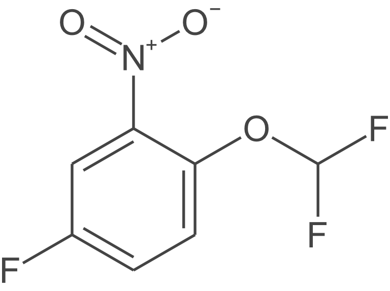 1-(二氟甲氧基)-4-氟-2-硝基苯