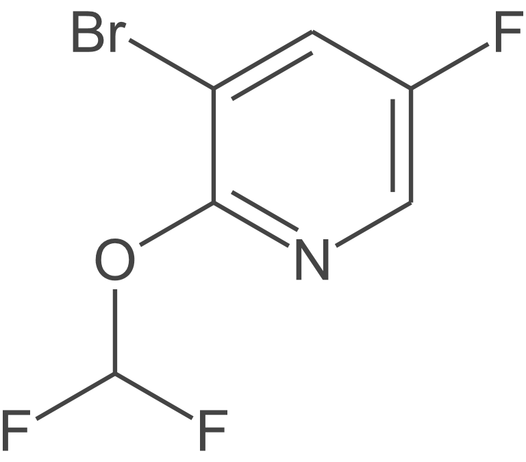 3-溴-2-(二氟甲氧基)-5-氟吡啶