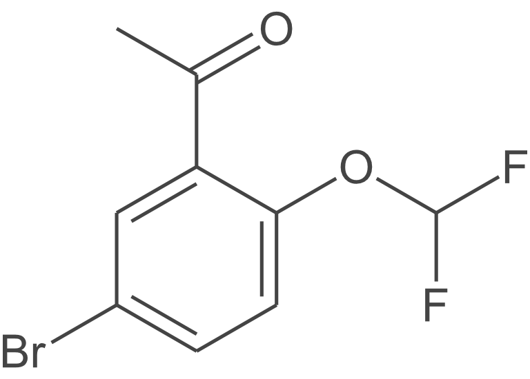 1-[5-溴-2-(二氟甲氧基)苯基]乙烷-1-酮