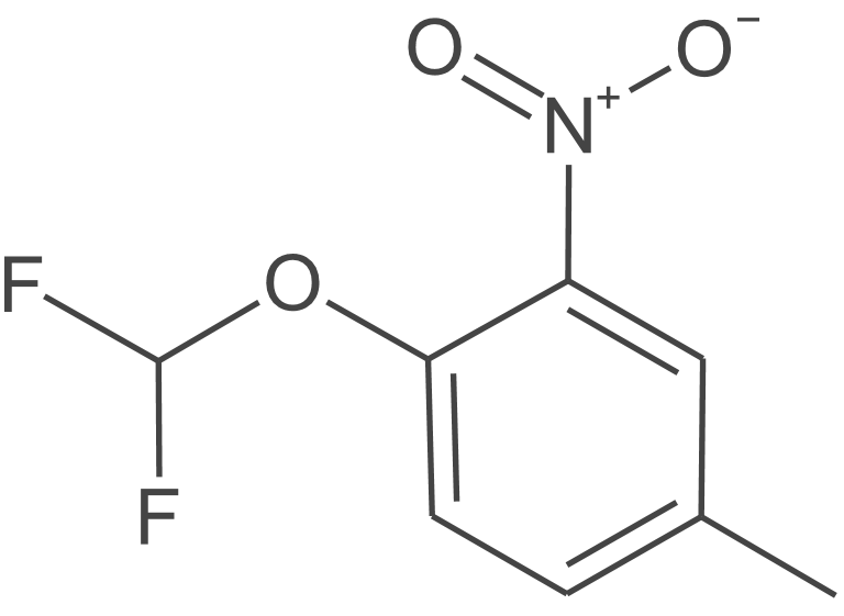 1-(二氟甲氧基)-4-甲基-2-硝基苯