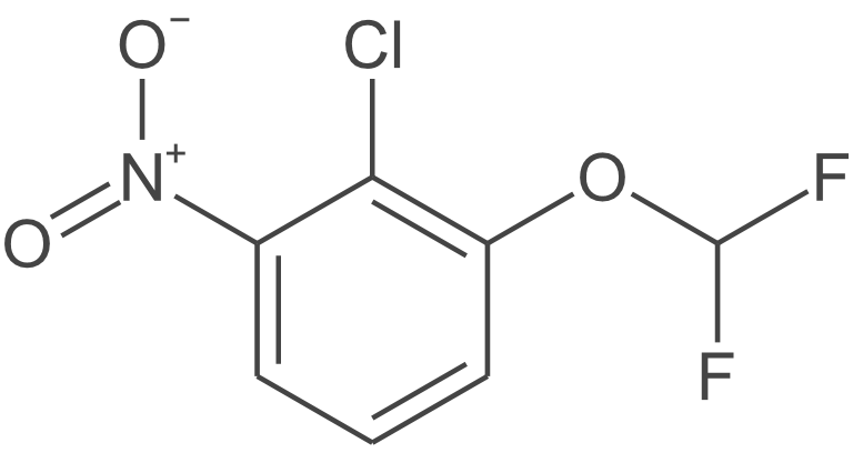 2-氯-1-(二氟甲氧基)-3-硝基苯