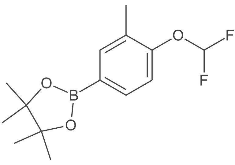 2-(4-(二氟甲氧基)-3-甲基苯基)-4,4,5,5-四甲基-1,3,2-二氧硼烷