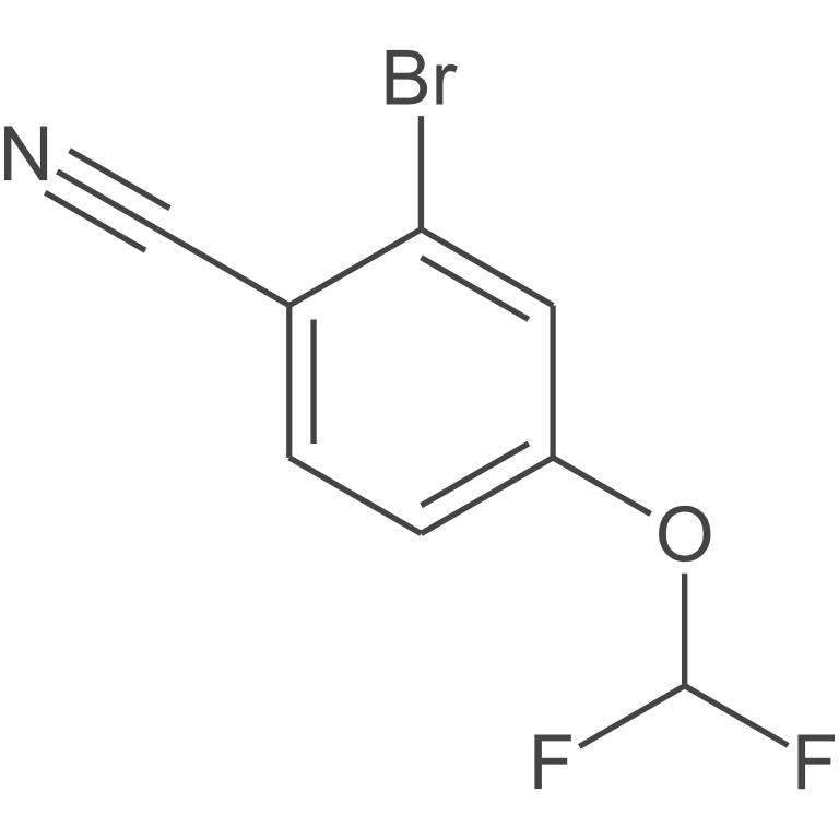 2-溴-4-(二氟甲氧基)苯甲腈
