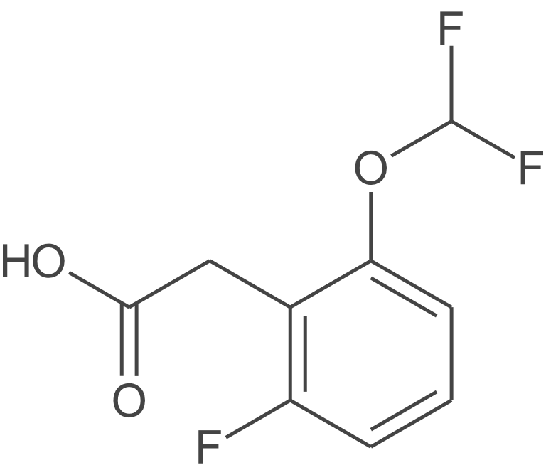 2-(2-(二氟甲氧基)-6-氟苯基)乙酸