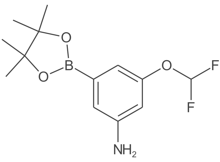 3-(二氟甲氧基)-5-(4,4,5,5-四甲基-1,3,2-二氧硼戊烷-2-基)苯胺
