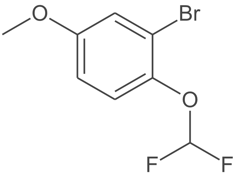 2-溴-1-(二氟甲氧基)-4-甲氧基苯