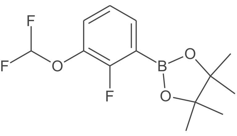 2-(3-(二氟甲氧基)-2-氟苯基)-4,4,5,5-四甲基-1,3,2-二氧硼杂环戊烷