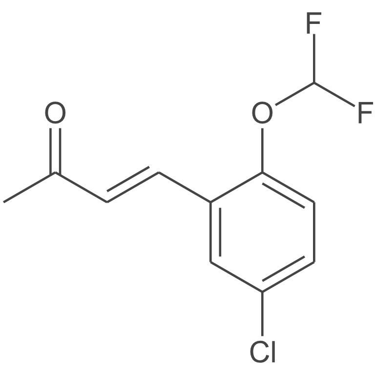 4-(5-氯-2-(二氟甲氧基)苯基)丁-3-烯-2-酮