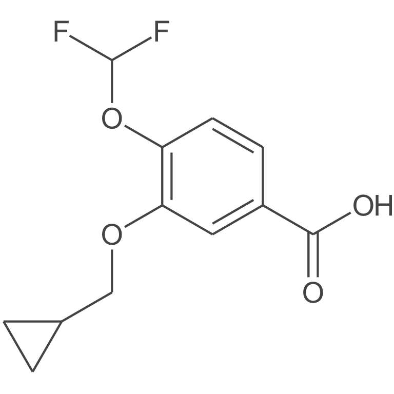 3-(环丙甲氧基)-4-(二氟甲氧基)苯甲酸