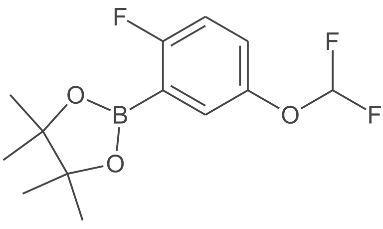 2-(5-(二氟甲氧基)-2-氟苯基)-4,4,5,5-四甲基-1,3,2-二氧硼烷