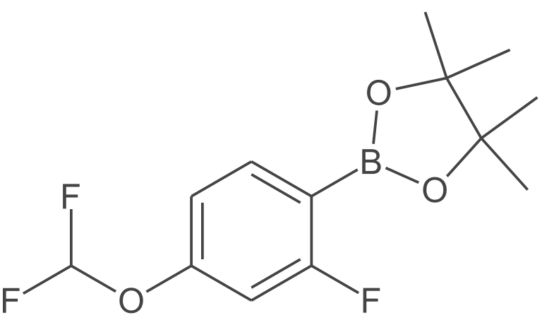 2-(4-(二氟甲氧基)-2-氟苯基)-4,4,5,5-四甲基-1,3,2-二氧杂硼烷