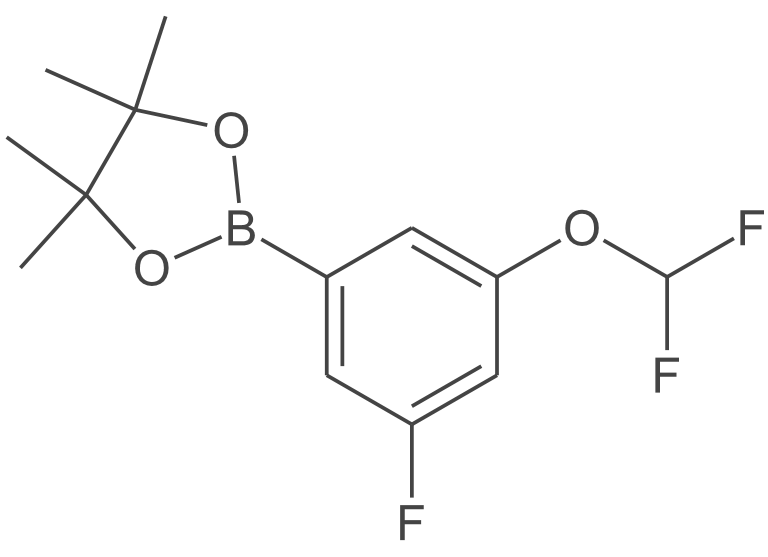 2-(3-(二氟甲氧基)-5-氟苯基)-4,4,5,5-四甲基-1,3,2-二氧硼烷
