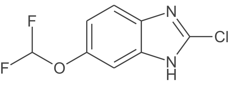 2-氯-6-(二氟甲氧基)-1H-苯并咪唑
