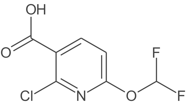 2-氯-6-(二氟甲氧基)烟酸
