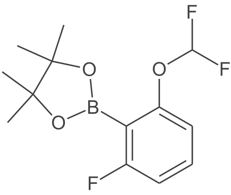 2-(2-(二氟甲氧基)-6-氟苯基)-4,4,5,5-四甲基-1,3,2-二氧硼烷