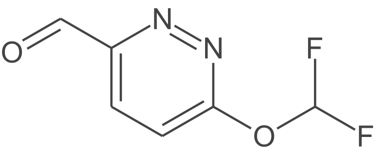 6-(二氟甲氧基)哒嗪-3-甲醛