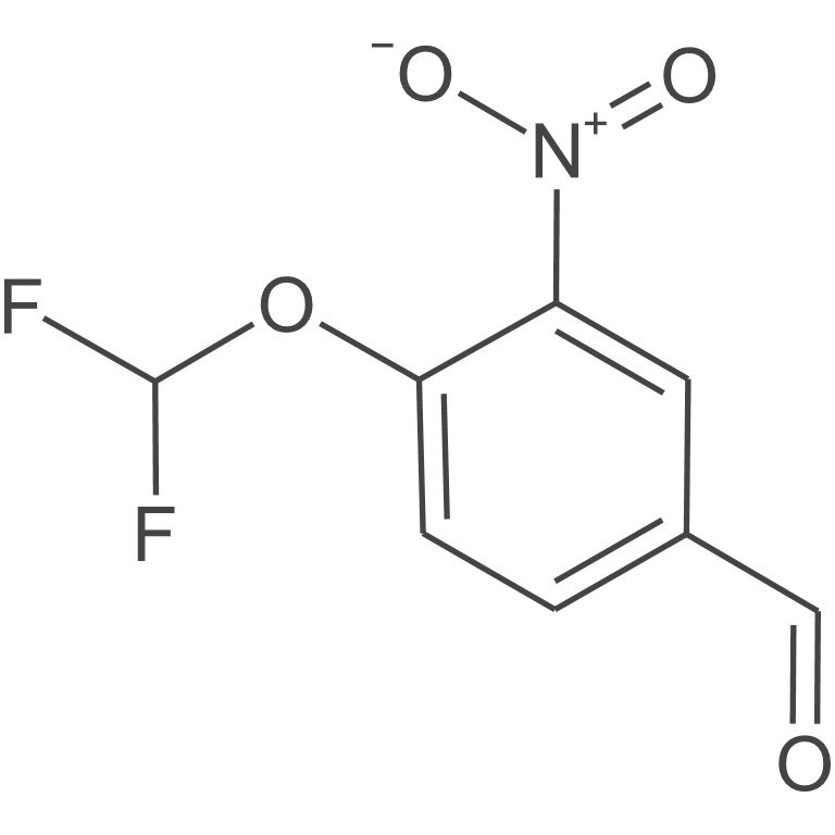 4-(二氟甲氧基)-3-硝基苯甲醛