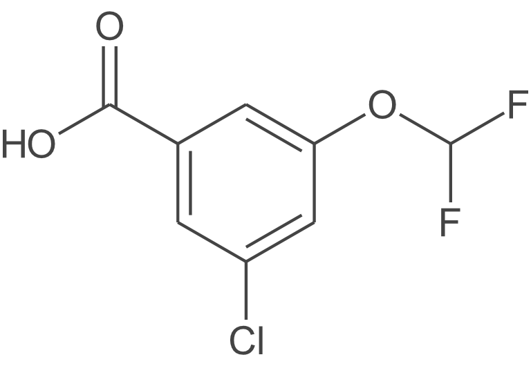 3-氯-5-(二氟甲氧基)苯甲酸