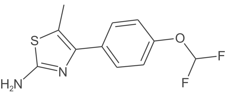 4-[4-(二氟甲氧基)苯基]-5-甲基-1,3-噻唑-2-胺