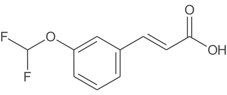 (E)-3-(3-(二氟甲氧基)苯基)丙烯酸