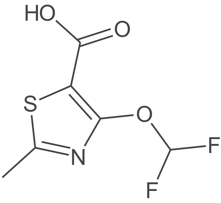 4-(二氟甲氧基)-2-甲基噻唑-5-羧酸