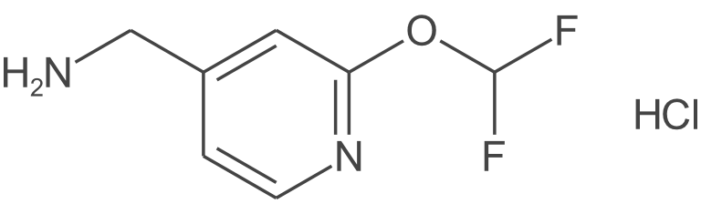 (2-(二氟甲氧基)吡啶-4-基)甲胺盐酸盐