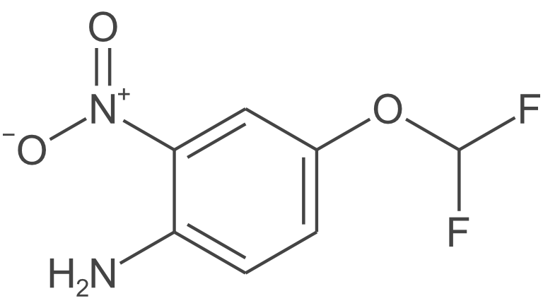4-(二氟甲氧基)-2-硝基苯胺（泮托拉唑杂质）