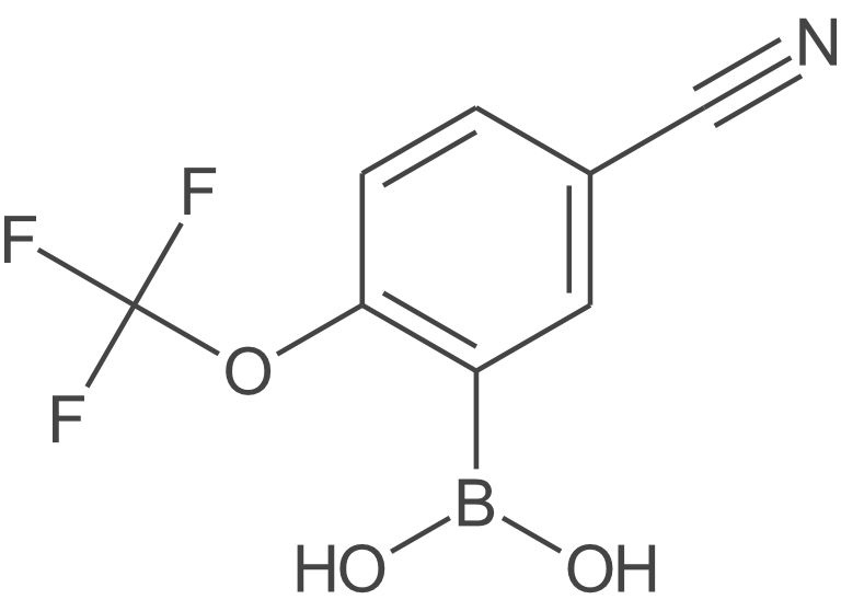 (5-氰基-2-(三氟甲氧基)苯基)硼酸