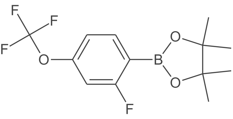 2-(2-氟-4-(三氟甲氧基)苯基)-4,4,5,5-四甲基-1,3,2-二氧杂硼烷