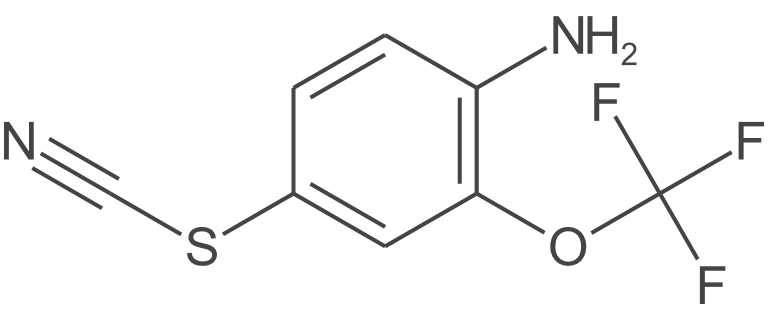 4-硫氰酸根合-2-(三氟甲氧基)苯胺