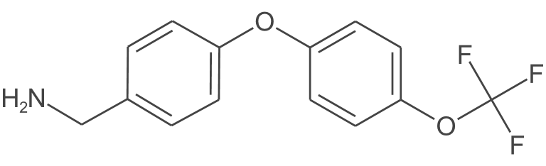 (4-(4-(三氟甲氧基)苯氧基)苯基)甲胺