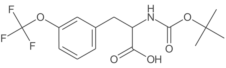 (S)-2-((叔丁氧基羰基)氨基)-3-(3-(三氟甲氧基)苯基)丙酸