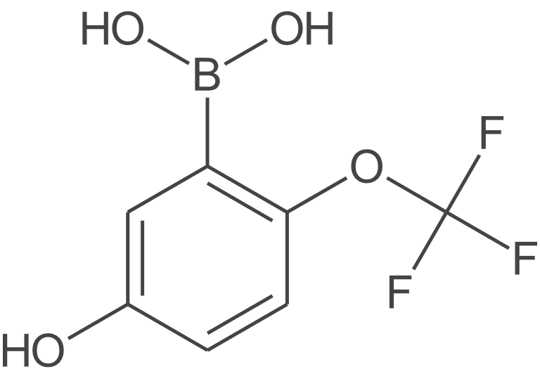 (5-羟基-2-(三氟甲氧基)苯基)硼酸