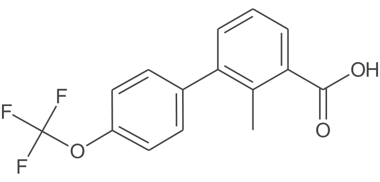 2-甲基-3-(4-三氟甲氧基苯基)苯甲酸