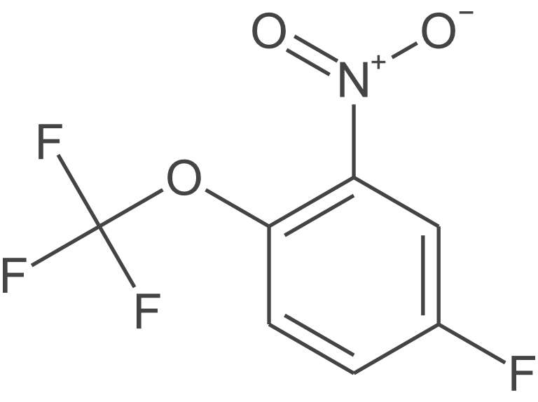 4-氟-2-硝基-1-(三氟甲氧基)苯