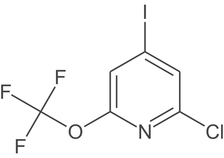 2-氯-4-碘-6-三氟甲氧基吡啶