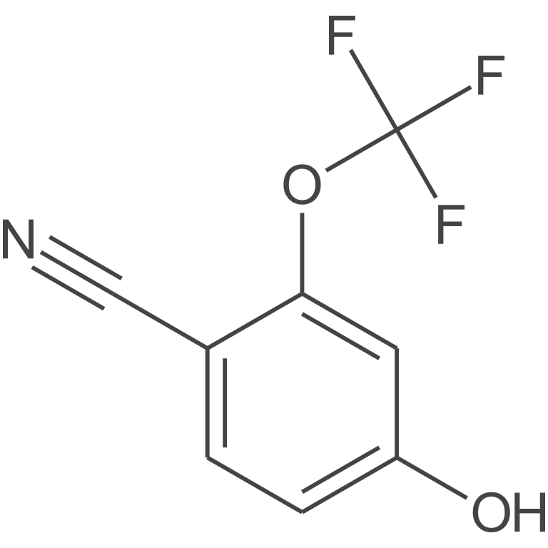 4-羟基-2-(三氟甲氧基)苄腈