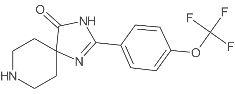 2-(4-(三氟甲氧基)苯基)1,3,8-三氮杂螺[4.5]dec-1-蒽-4-酮