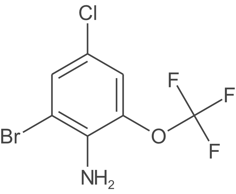 2-溴-4-氯-6-(三氟甲氧基)苯胺