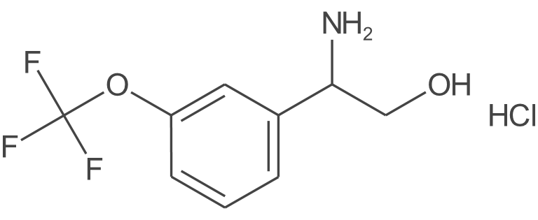 (R)-2-氨基-2-(3-(三氟甲氧基)苯基)乙-1-醇盐酸盐