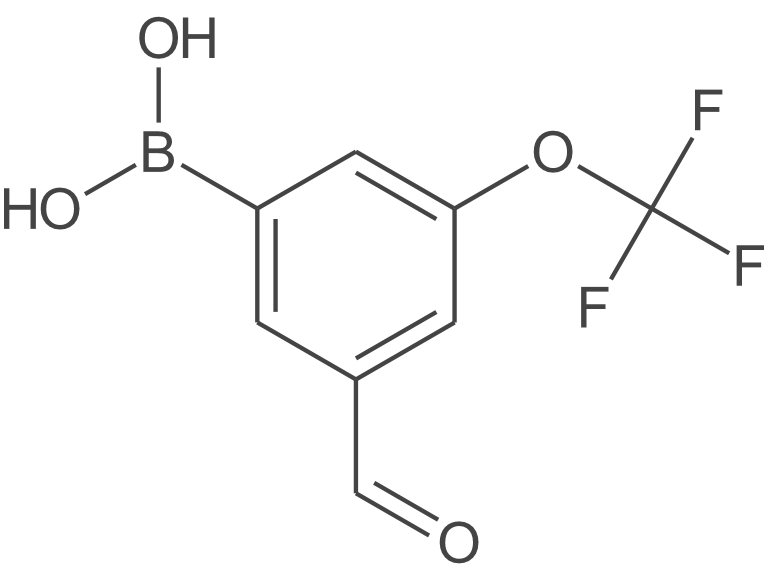 (3-甲酰基-5-(三氟甲氧基)苯基)硼酸