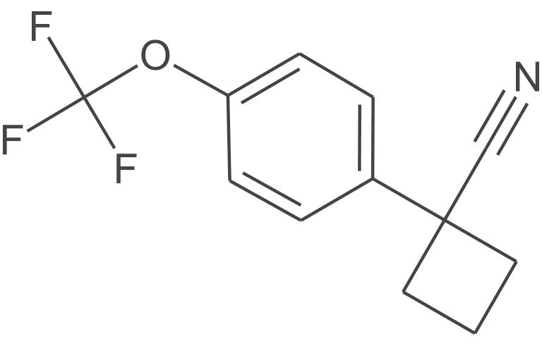 1-(4-(三氟甲氧基)苯基)环丁烷-1-腈
