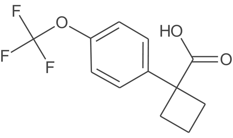 1-(4-(三氟甲氧基)苯基)环丁烷-1-羧酸